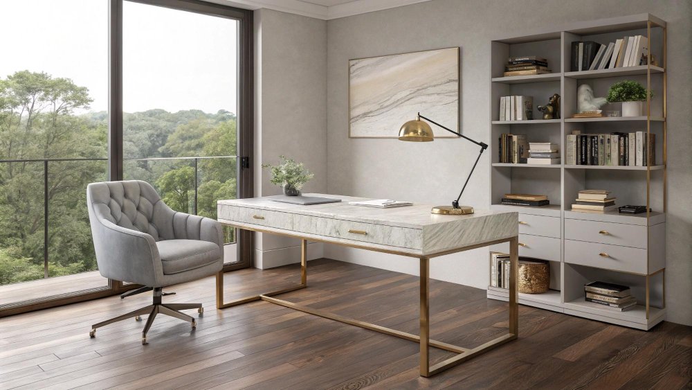 Custom Home Office: Create a Productive, Comfortable Workspace Designed for Modern Living